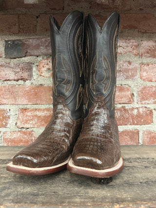 JB Dillon Genuine Alligator Cowboy Boots Women's Size 8.5
