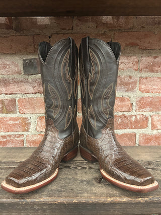 JB Dillon Genuine Alligator Women's Cowboy Boots Size 8.5