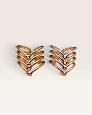 18k Layla Stacked Ring