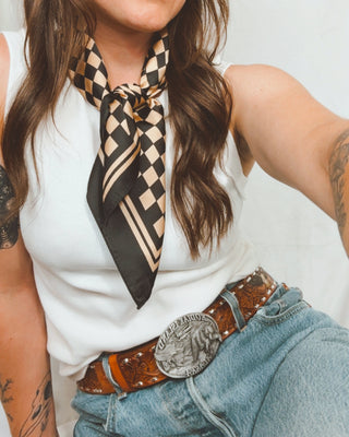 Canyon Checkered Wild Rag