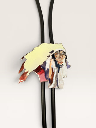 Acme Studios Enamel Chief Bolo Tie
