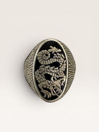 Dragon Biker Ring