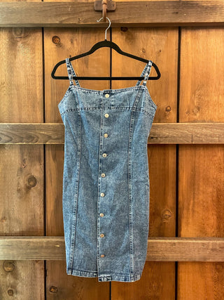 Last Night Denim Dress
