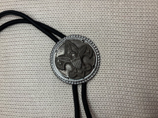 Shield Eagle Concho Bolo Tie