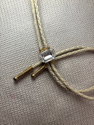 Gold Jewel Bolo Tie