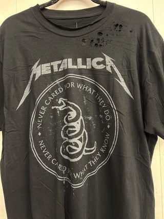 Chop Shop Metallica Black Album T-Shirt