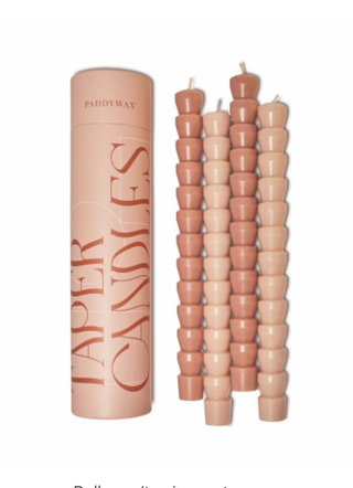 Paddywax Tube Taper Candle Set of 4