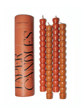 Paddywax Tube Taper Candle Set of 4