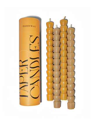 Paddywax Tube Taper Candle Set of 4
