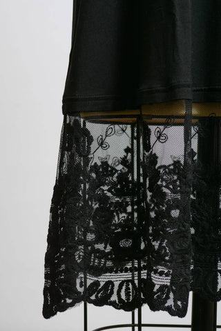 Sugar On Me Lace Trim Tank Dress