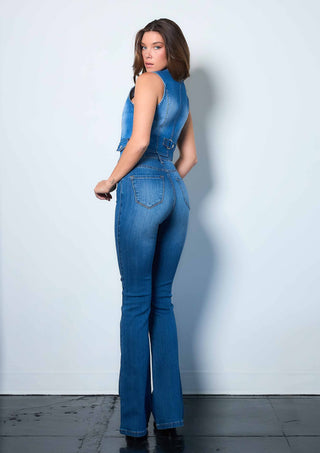 Dive Bar Blues Denim Vest