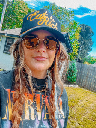 Eat The Rich Trucker Hat