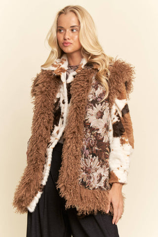 Desert Daisy Jacquard Vest