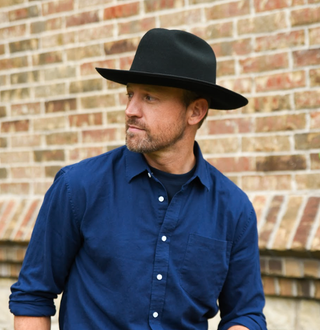 Wool Felt Open Road Fedora Hat