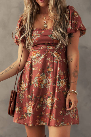 Debbie Puff Sleeve Dress