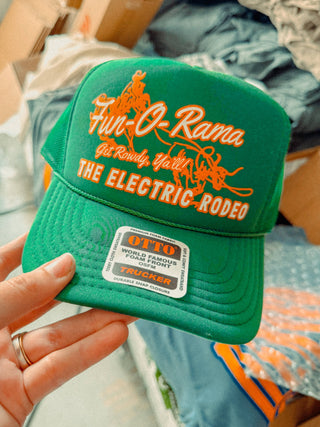 Fun-O-Rama Electric Rodeo Trucker Hat