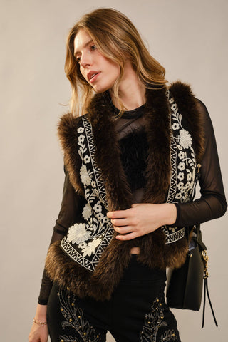 Stillwater Faux Fur Vest