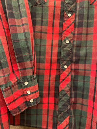 Men's Rustler Snap Up Sz XXL