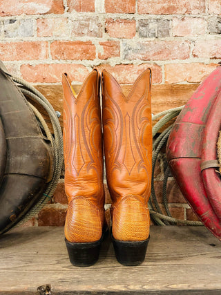 Nocona Ostrich Leg Cowboy Boots Women's Size 5.5